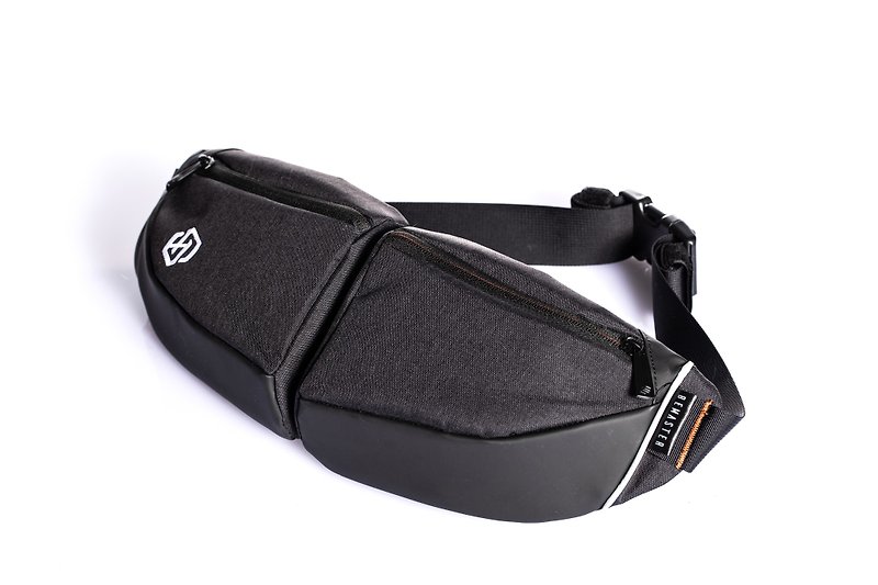 BeMaster travel belt bag - Messenger Bags & Sling Bags - Polyester Black