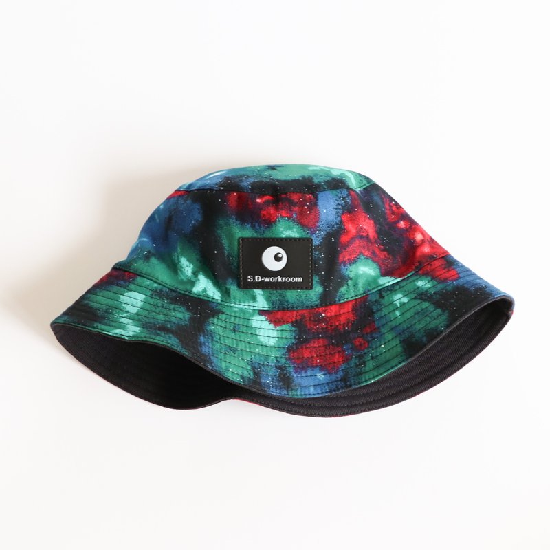 星空雙面漁夫帽fisherman hat - 帽子 - 棉．麻 多色