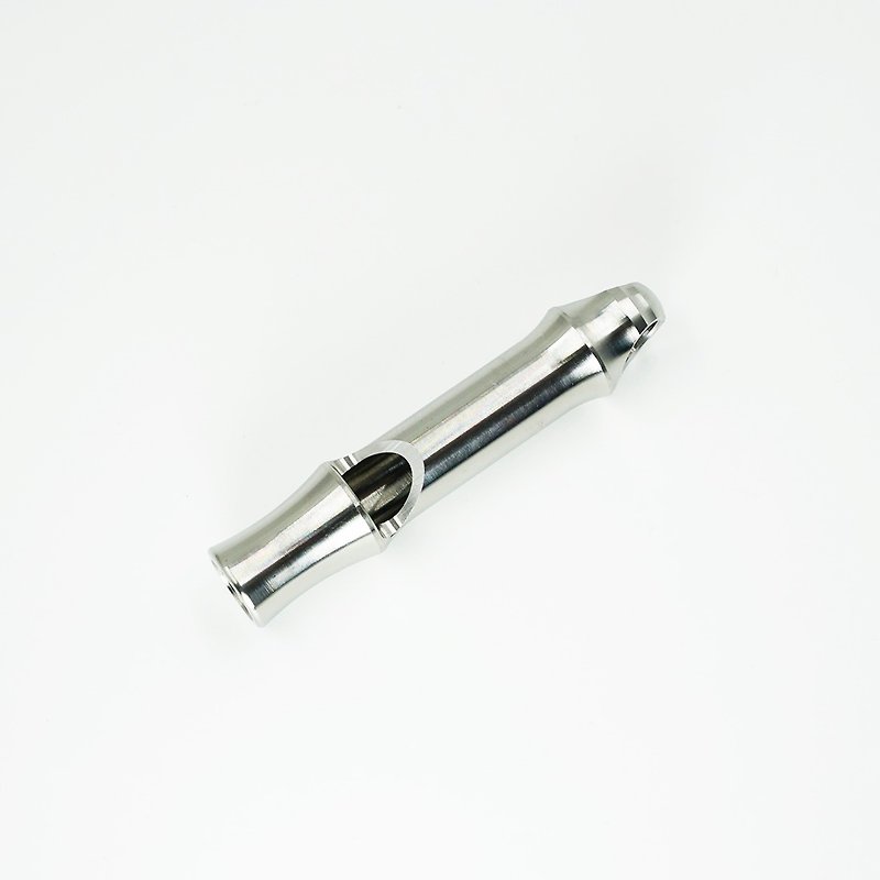 TIGT Titanium whistle can be used as a pendant for emergency calls and remote messaging - Charms - Precious Metals Silver