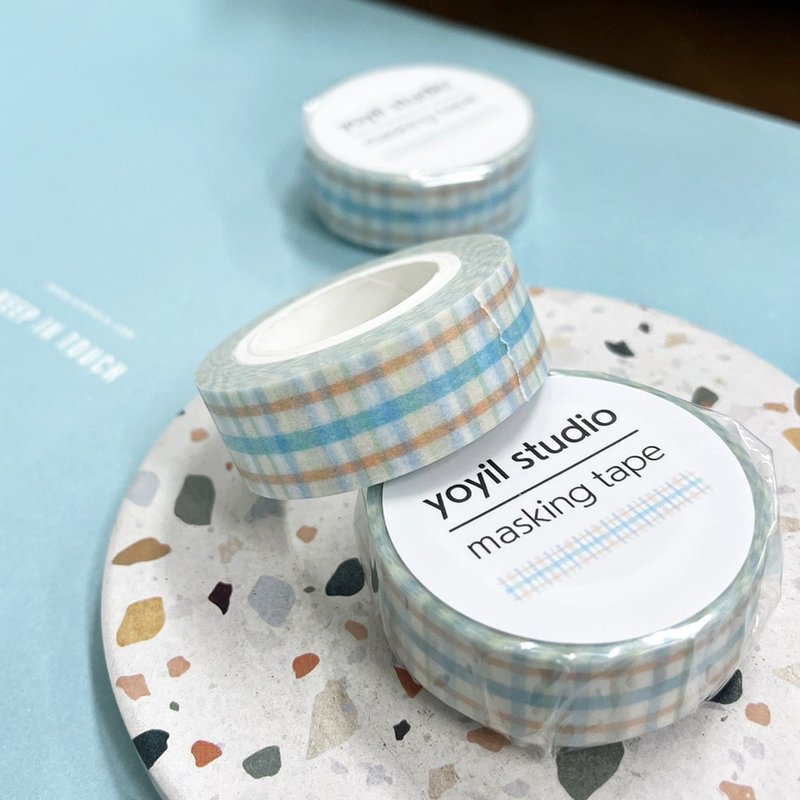 Pure check | Masking Tape - Washi Tape - Paper Multicolor