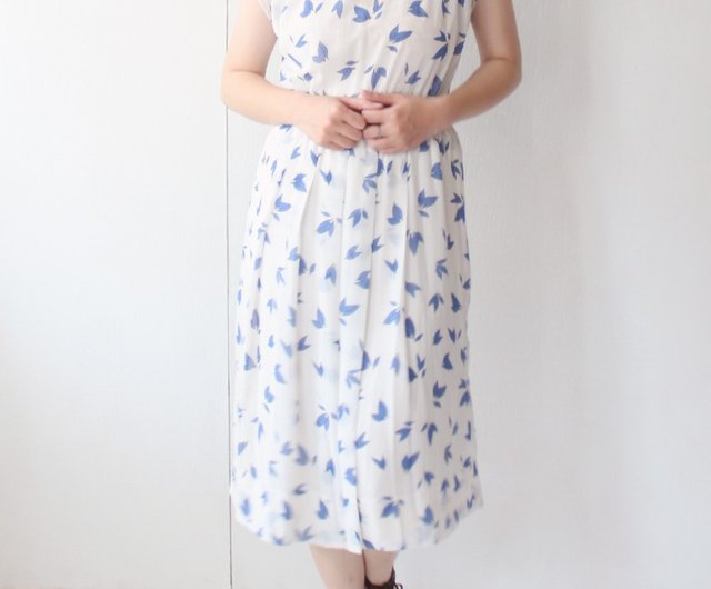 japanese chiffon dress