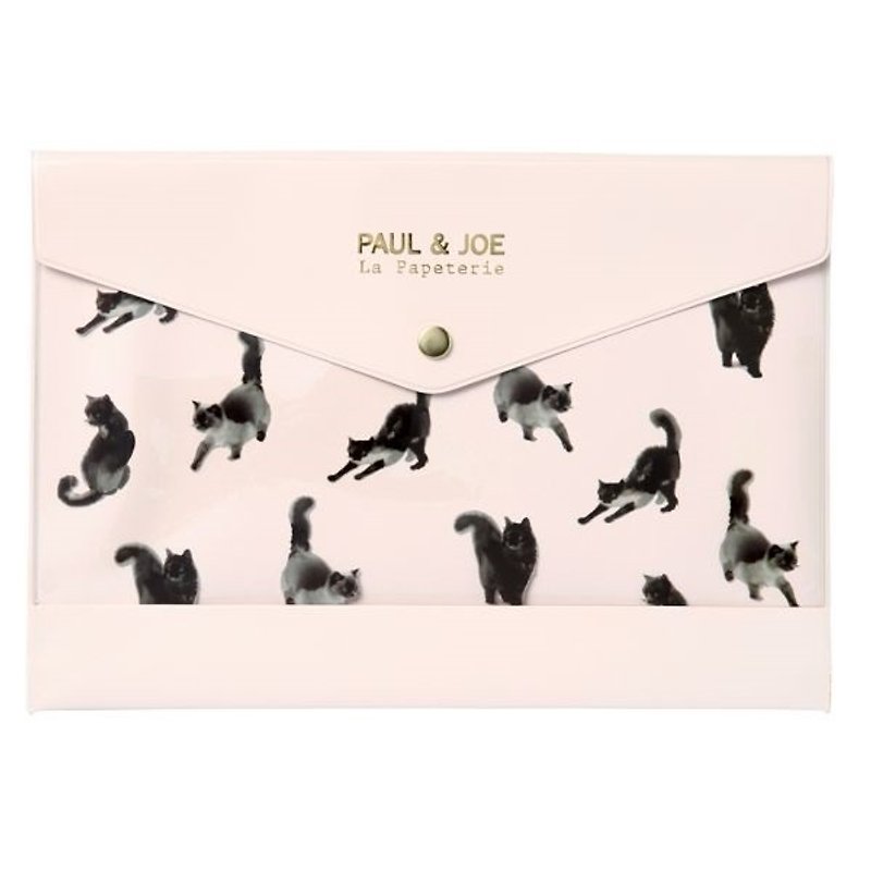 Mark's x PAUL & JOE Stationery Case【Suiboku Cat (PAJ-CAS1-F)】2017SS Limited Edition - Other - Plastic Pink