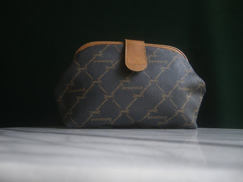 【OLD-TIME】Early second-hand old bag clutch