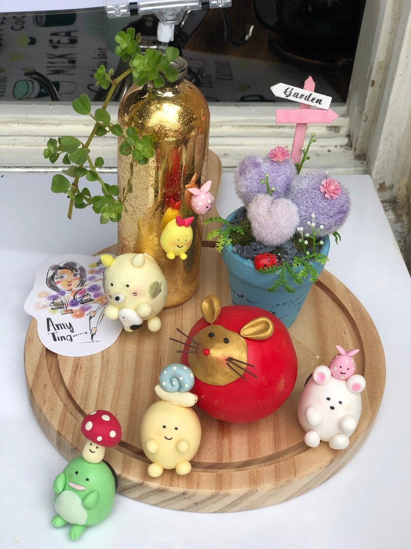 1人即開課-粘土手作角落小夥伴 - 其他 - 黏土 