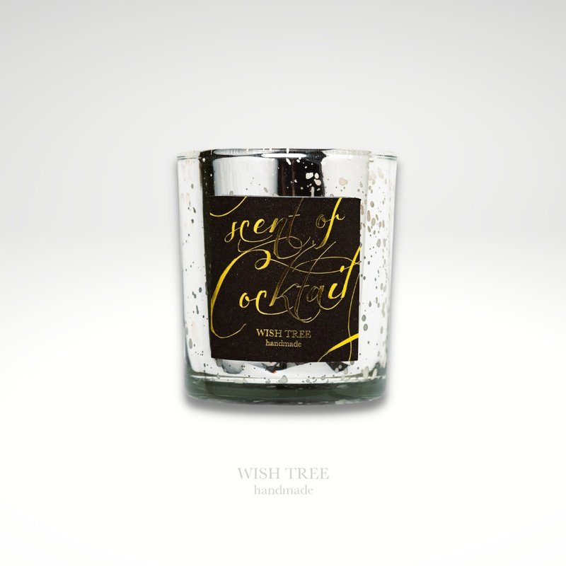 Arnaud Scented Candle - เทียน/เชิงเทียน - แก้ว สีเงิน