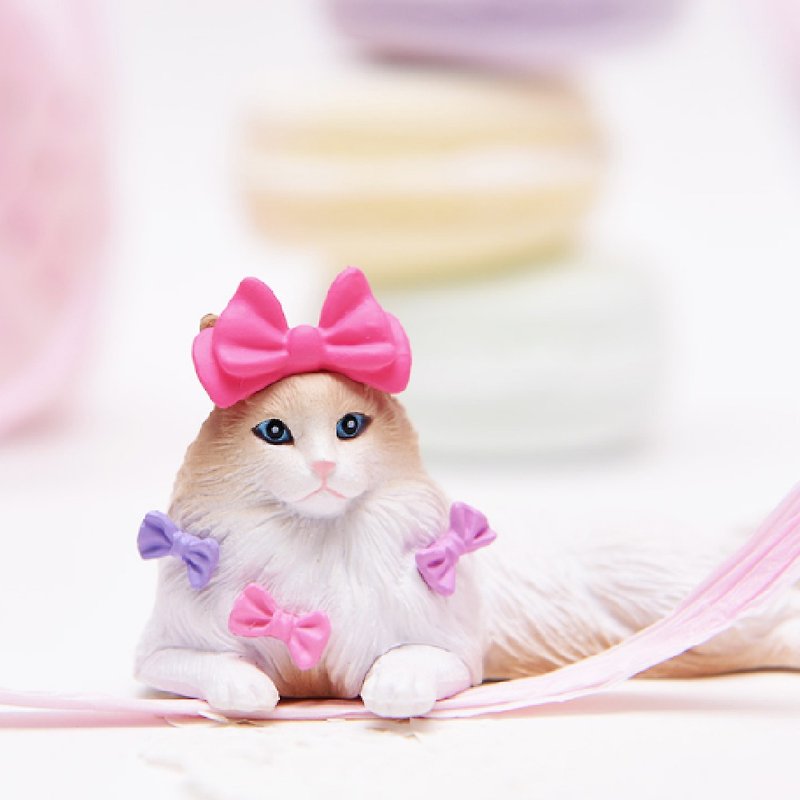 夢│メアリーのお気に入りのおしゃれなペットの猫（シングルエントリーランダム） - 人形・フィギュア - プラスチック 