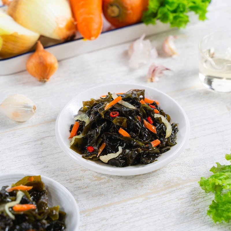 酸溜裙帶芽200G-植物五辛素 - 料理包/調理包 - 新鮮食材 