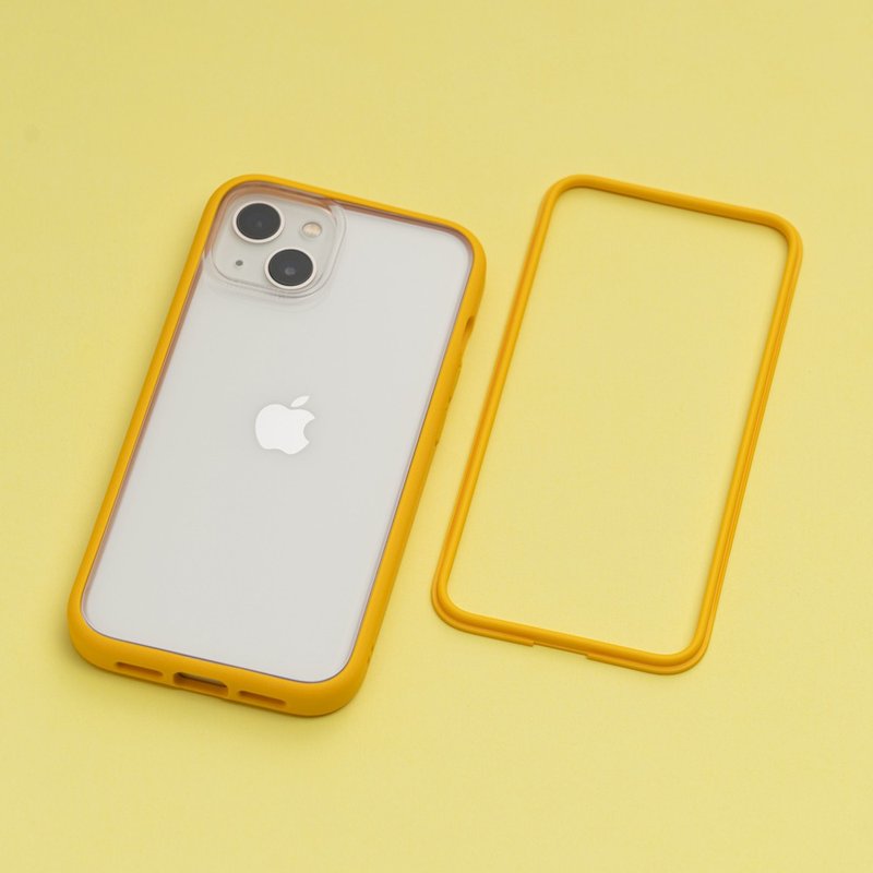 Mod NX邊框背蓋兩用手機殼-黃色/for iPhone 11 系列 - 手機配件 - 塑膠 黃色