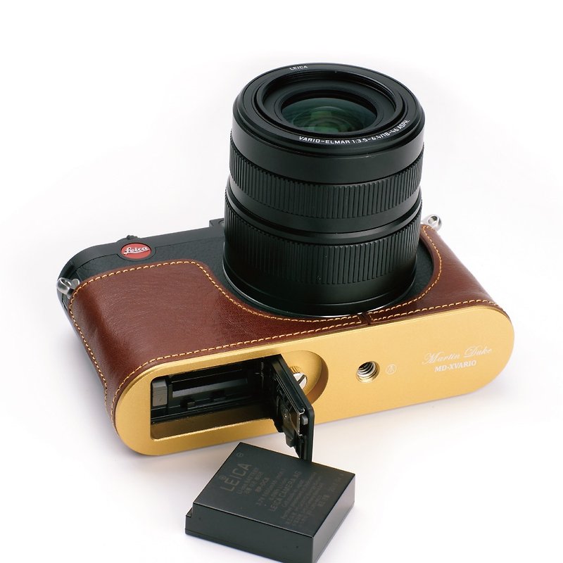 SVEN 義大利皮革相機底座 for Leica X Vario - 菲林/即影即有相機 - 真皮 多色