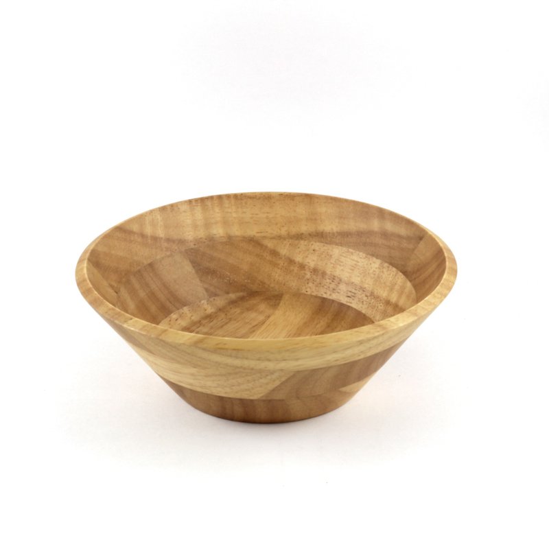 |CIAO WOOD| Japanese Style Wood Salad Bowl - Bowls - Wood Brown