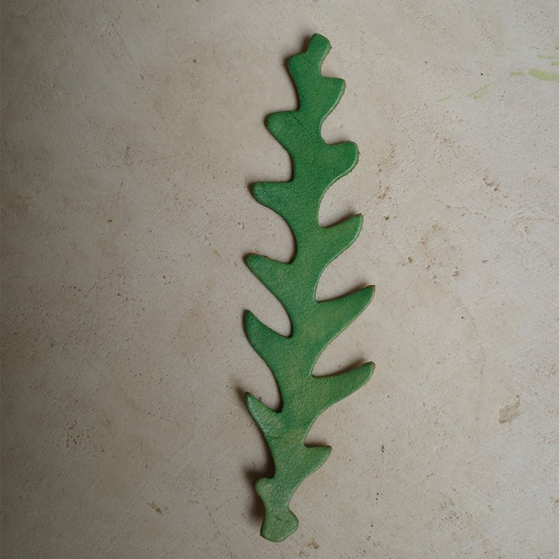 魚骨令劍 Disocactus anguliger - 擺飾/家飾品 - 真皮 綠色