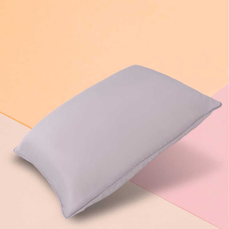 Super sleepy pillow/super support/super covering/tencel cloth/smooth purple/single/pure sleep - Pillows & Cushions - Silk Purple