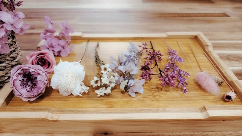 自己的小花園**永生花小提籃 - 植栽/花藝 - 植物．花 