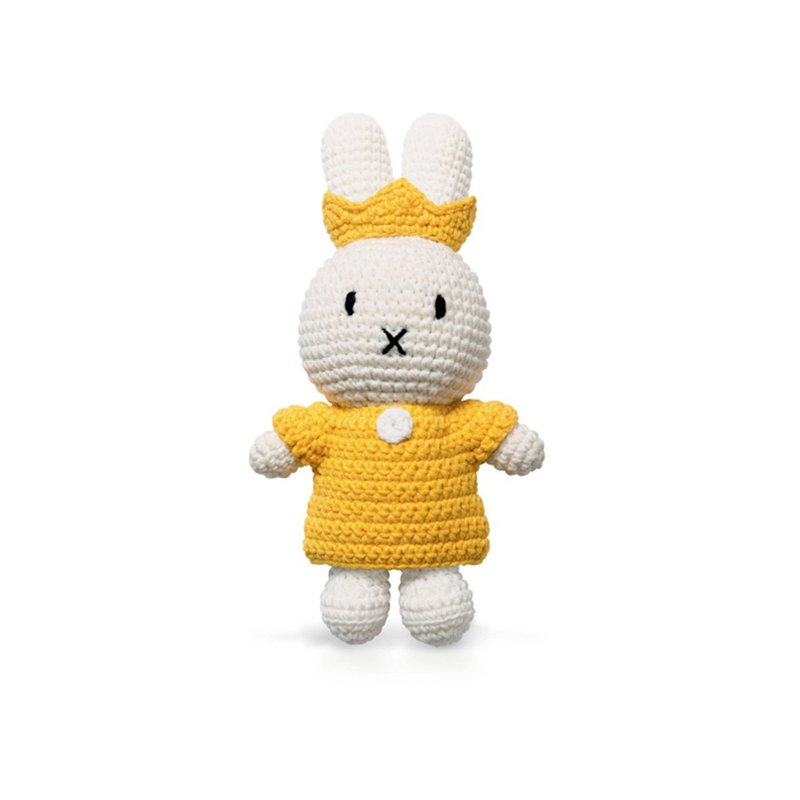Miffy 手工製米飛兔【皇冠特別版】 - 寶寶/兒童玩具/玩偶 - 棉．麻 