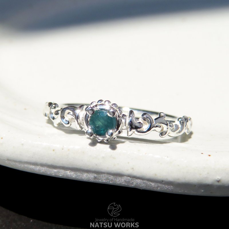 グランディディエライト リング / Gem and Botanical Grandidierite Ring - 戒指 - 寶石 綠色