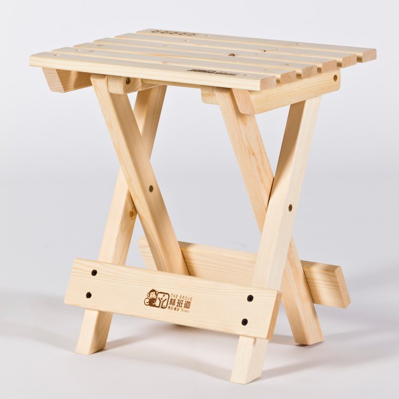 童軍椅 - 椅子/沙發 - 木頭 卡其色