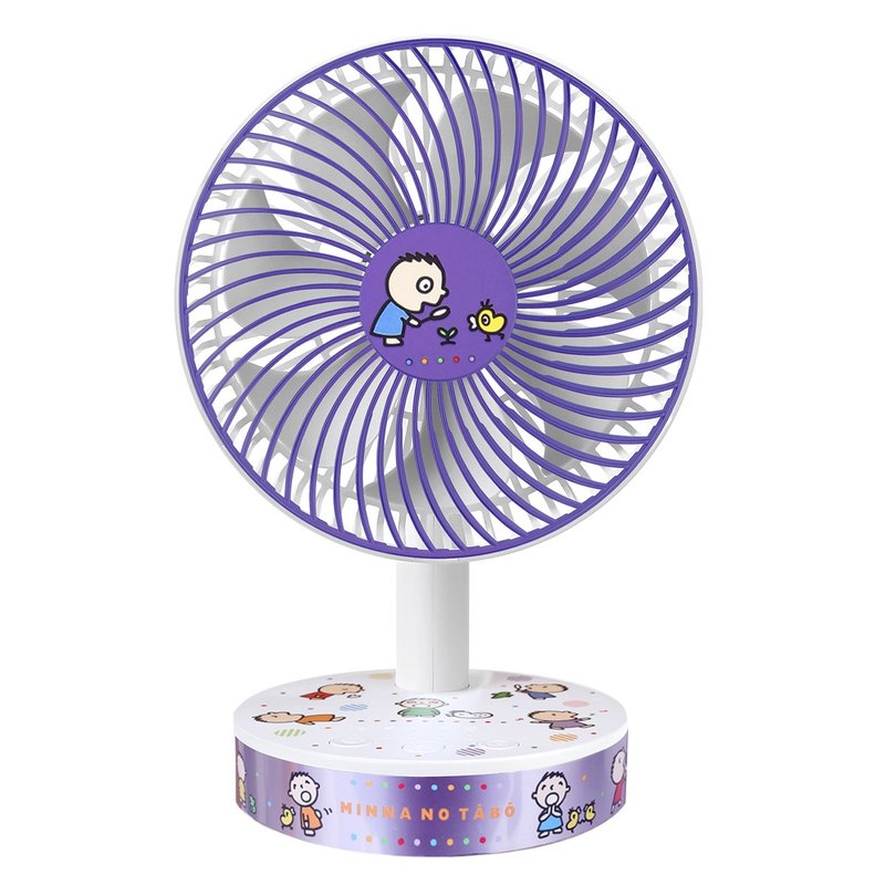 Desktop Cooling Fan - Minna no tabo - พัดลม - พลาสติก สีม่วง