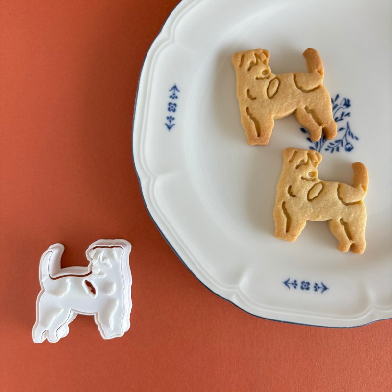 犬・ジャックラッセルテリア【クッキー型】 - 廚具 - 塑膠 