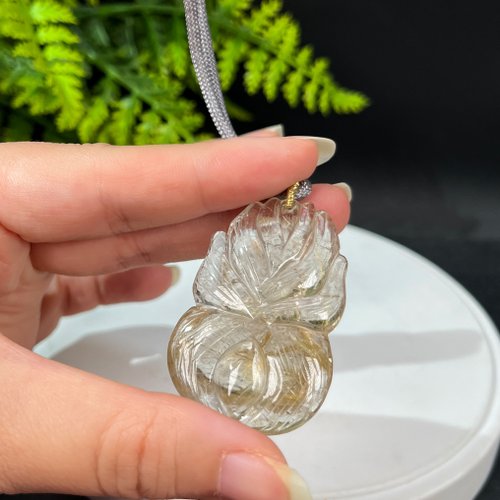 11日限定特別価格‼️高品質‼️リビアングラス貔貅・立体彫りペンダントトップ 22-0059-300x219.jpg