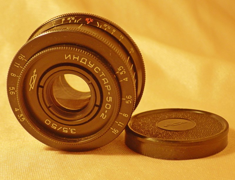 KMZ INDUSTAR-50-2 50mm f3.5 lens M42 Zenit Pentax camera Tessar copy USSR 1971 - กล้อง - แก้ว 