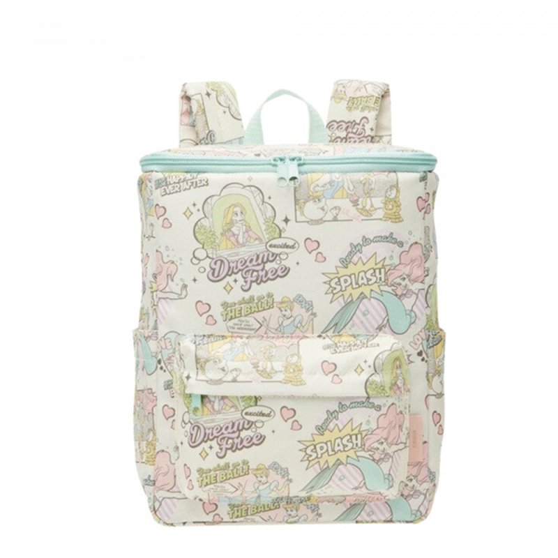 Skater Kids Backpack (Waterproof Insulation Inner Layer) Disney Princess - กระเป๋าสะพาย - เส้นใยสังเคราะห์ หลากหลายสี