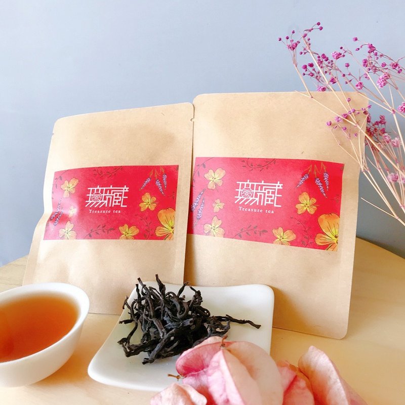【台灣紅茶】臺茶18號 日月潭紅玉紅茶—5g散茶單入裸包裝 - 茶葉/茶包/水果茶 - 新鮮食材 紅色