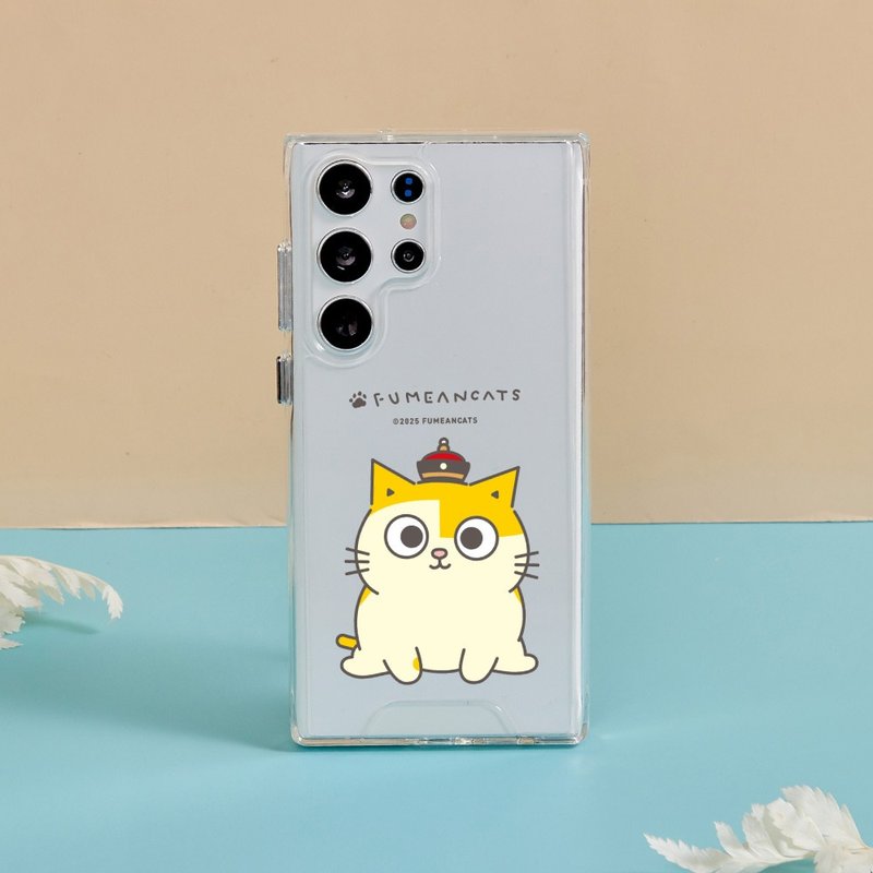 黃阿瑪悠坐生活防摔透明SAMSUNG手機殼 - 手機殼/手機套 - 塑膠 多色