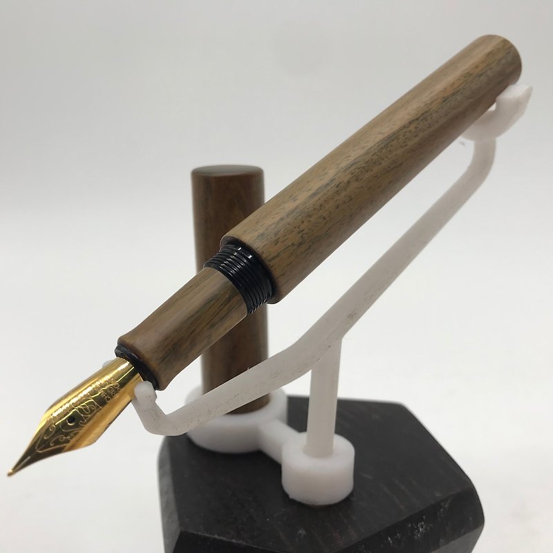 MicForest Micro Forest / Limited Commodity - Wood Fountain Pen--玉檀 - ปากกาหมึกซึม - ไม้ สีกากี