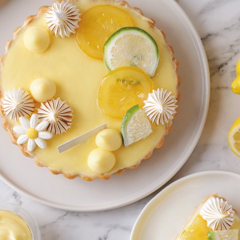 【La Fruta 朗芙】法式經典檸檬塔 / 6吋 - 蛋糕/甜點 - 其他材質 黃色