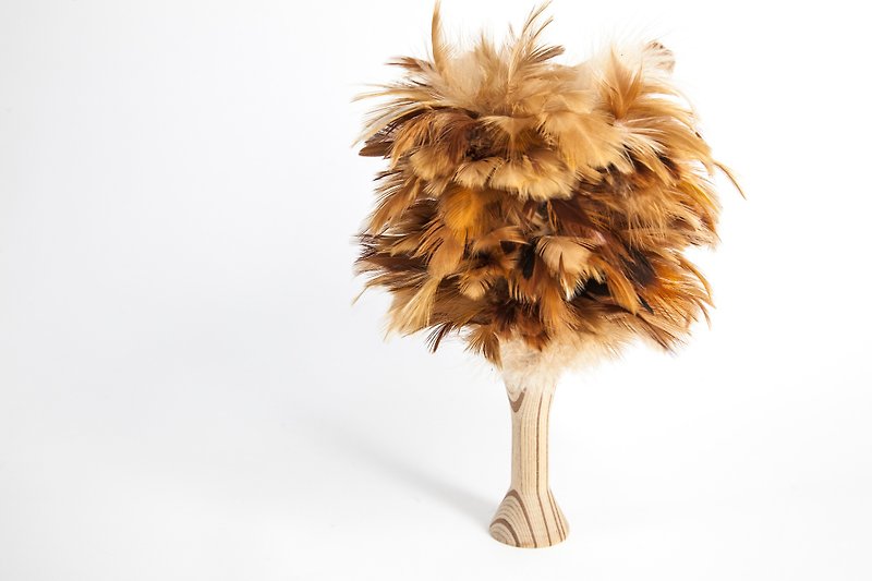 Small Chicken - Changhua Feather Duster Desktop Cleaning Brush - Other - Other Materials Red