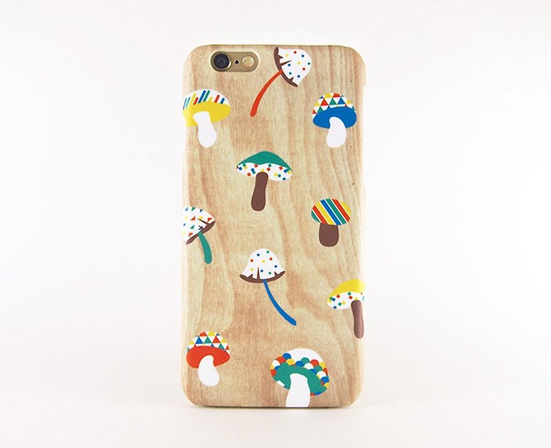 Mushroom iPhone case 手機殼 เคสเห็ด - Phone Cases - Plastic Multicolor