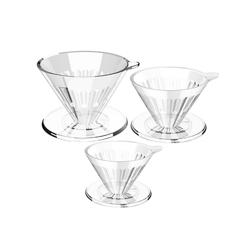 [Timemore] Taimo Coffee PCTG Ice Pupil Filter Cup Transparent V-shaped Filter Cup Conical Filter Cup - เครื่องทำกาแฟ - เรซิน 