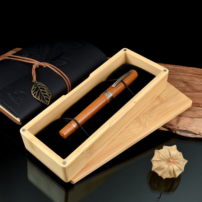 CYPRESS Bamboo Pen Collection Box (Pure Pen Box) - กล่องดินสอ/ถุงดินสอ - ไม้ไผ่ 