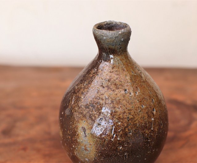 備前花器　備前焼花入　花器　備前焼 和雑貨 四季彩堂 オンラインショップ / 備前焼 花入れ2