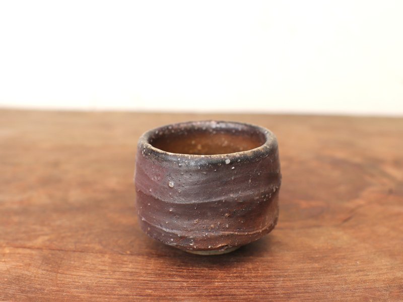 備前焼 ぐい呑み　gi-053 - 酒杯/酒器 - 陶 咖啡色