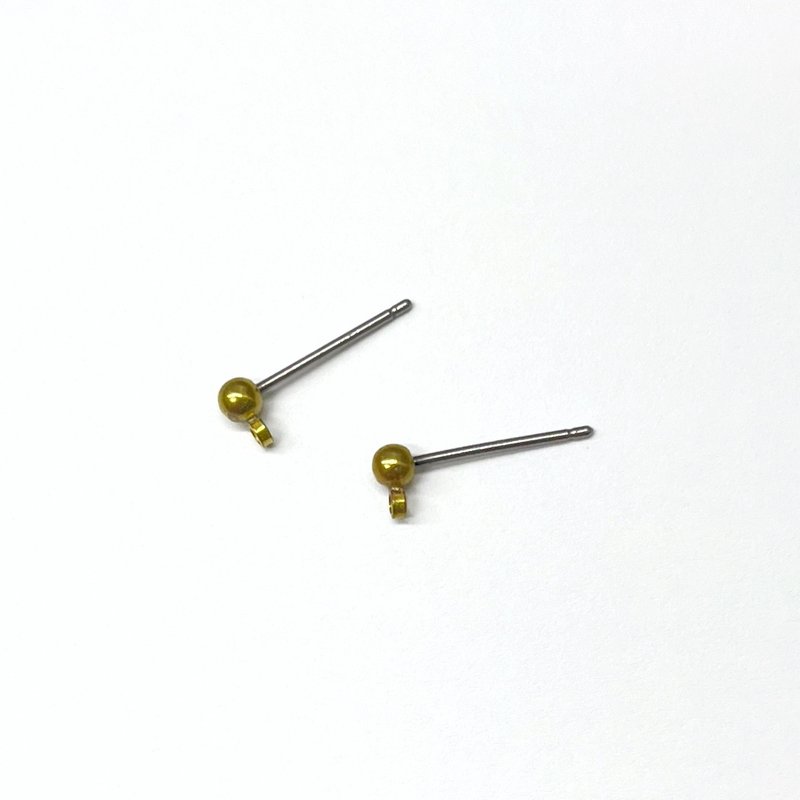 [Ear acupuncture repair and replacement] Including material fee + production cost + single shipping fee - please write to ask for evaluation first - Earrings & Clip-ons - Copper & Brass Multicolor