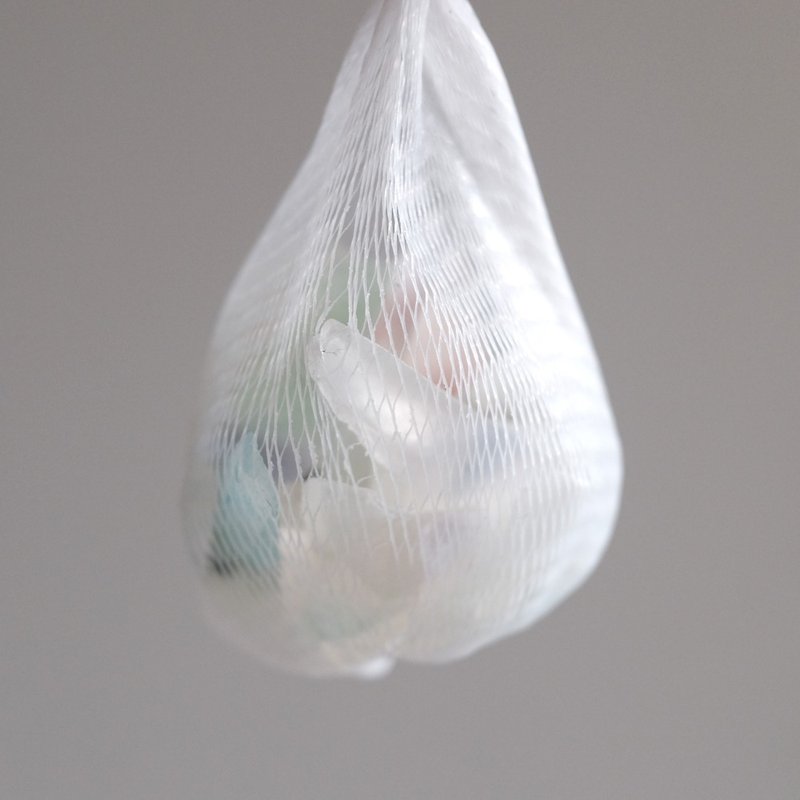 mineral / stone debris handbag - Hand Soaps & Sanitzers - Other Materials Transparent