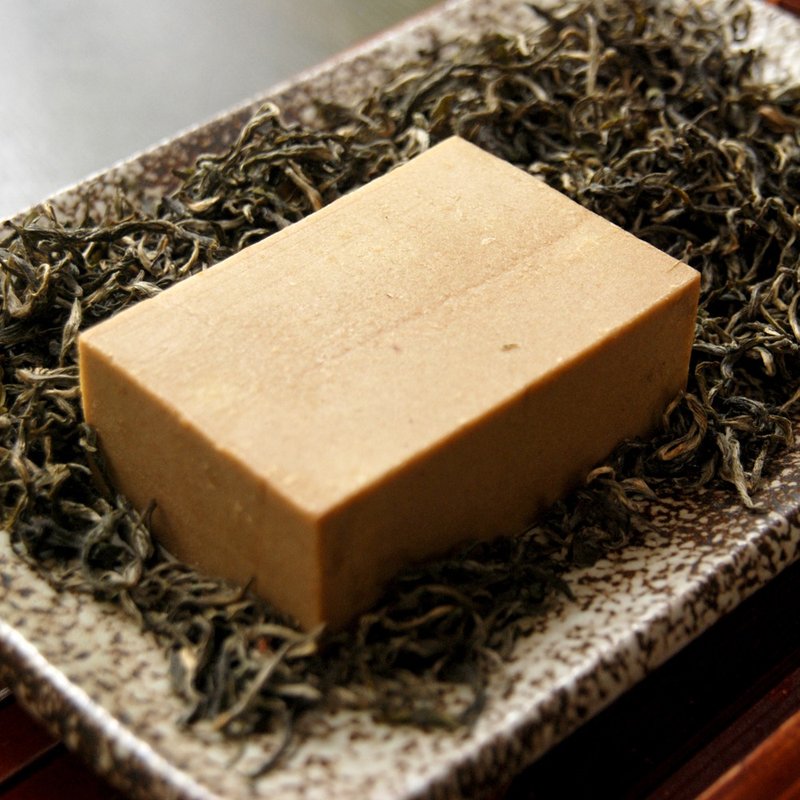 green tea soap - สบู่ - วัสดุอื่นๆ สีเขียว