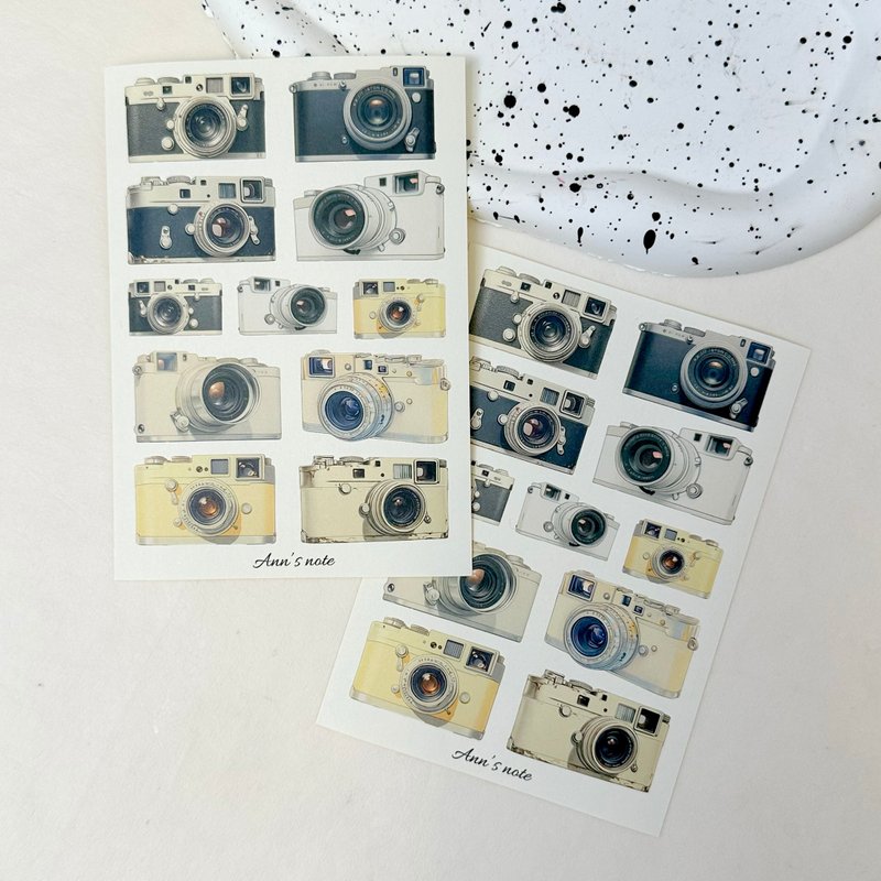 Camera deco sticker (anns note) - สติกเกอร์ - กระดาษ หลากหลายสี