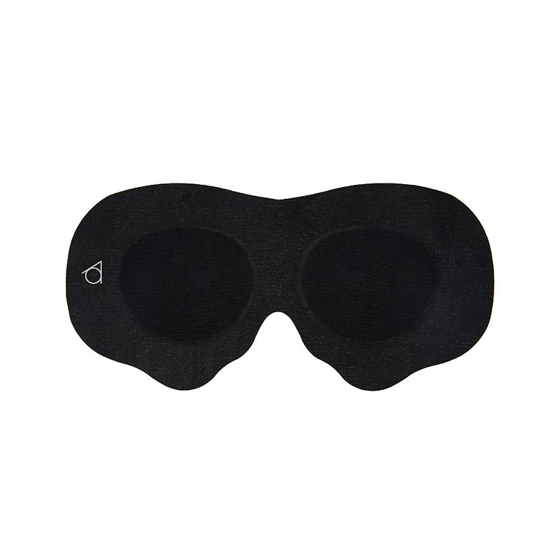 Eye Comfort-Zero-Restraint Eye Mask I Giant Panda - Eye Masks - Cotton & Hemp Black