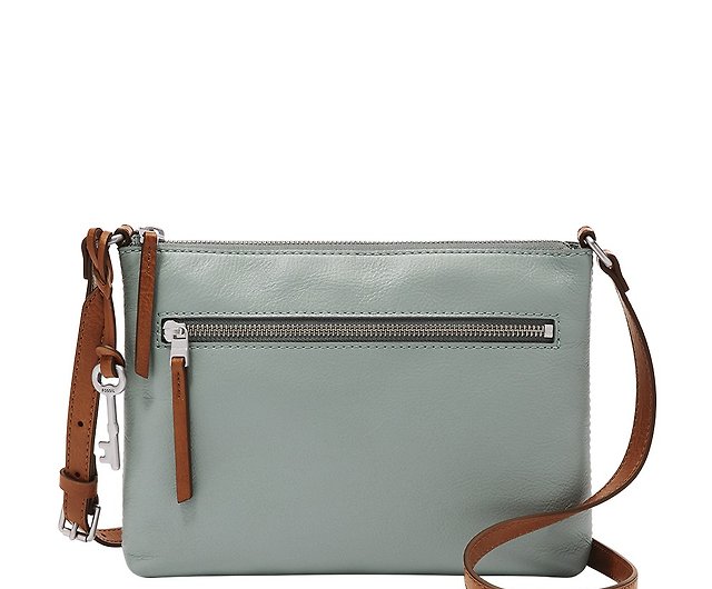FOSSIL Fiona Leather Lightweight Casual Crossbody Bag-Smoky Blue Gray  ZB1762180 - Shop fossil Messenger Bags & Sling Bags - Pinkoi
