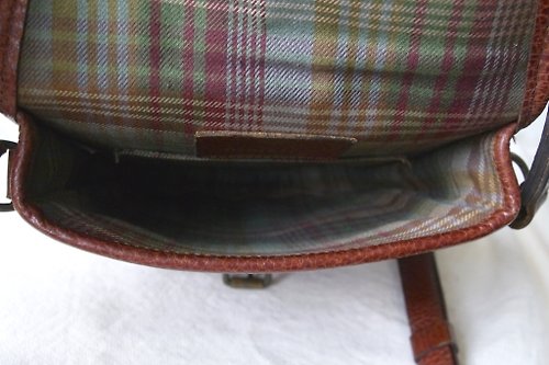 FOAK Mulberry Brown Leather Antique Saddle Bag - Shop foakvintage