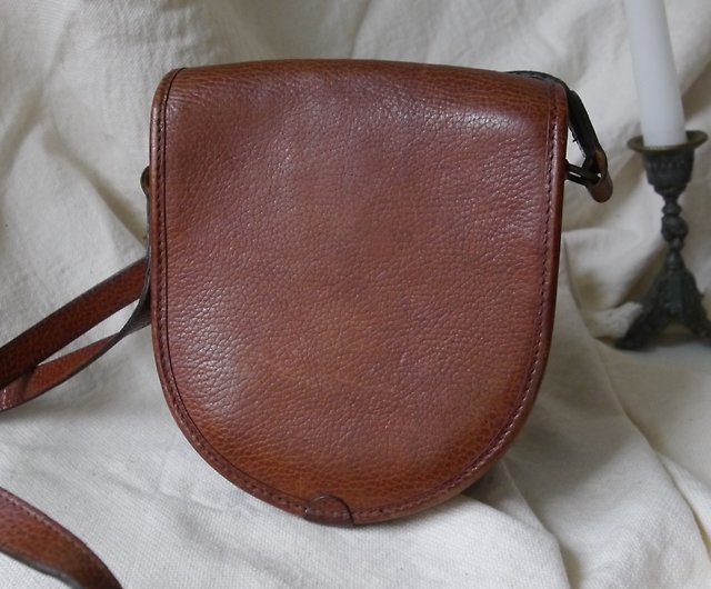 MULBERRY Vintage Brown Leather Crossbody Bag 