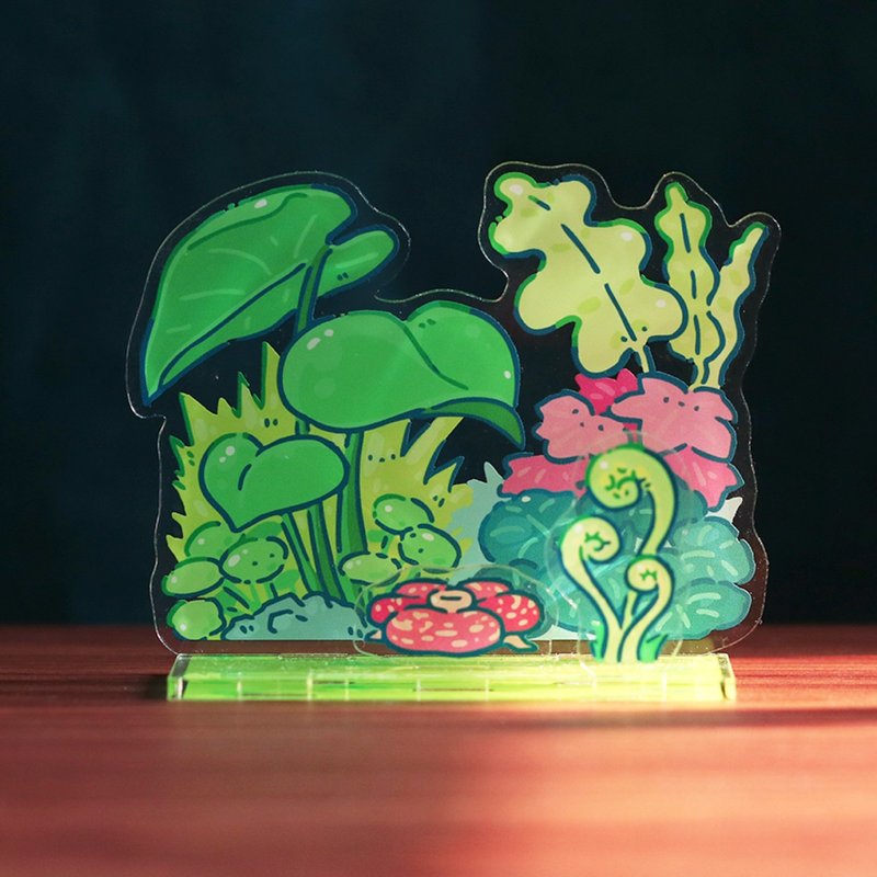 文博會新品-植生物小劇場-壓克力場景立牌 - 擺飾/家飾品 - 壓克力 多色