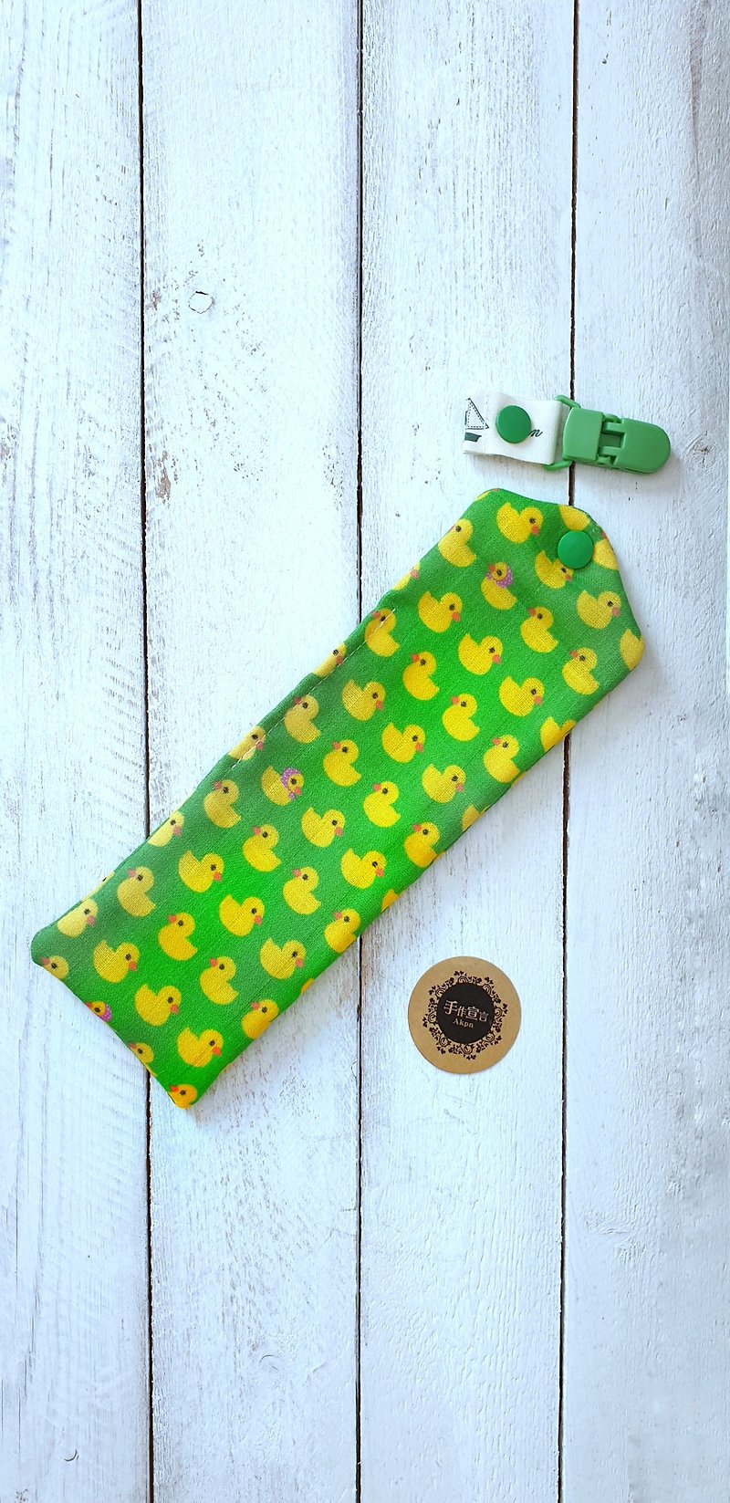 Yellow duckling - detachable mini six-layer yarn handkerchief clip group