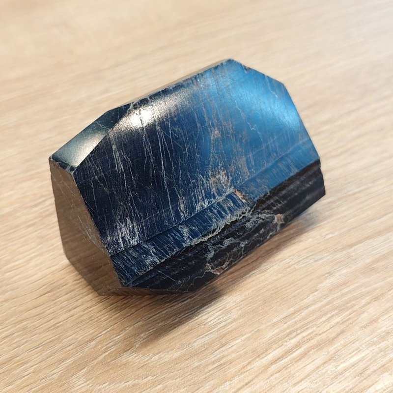 Raw crystal stone - Blue Tiger's Eye - Other - Crystal Blue