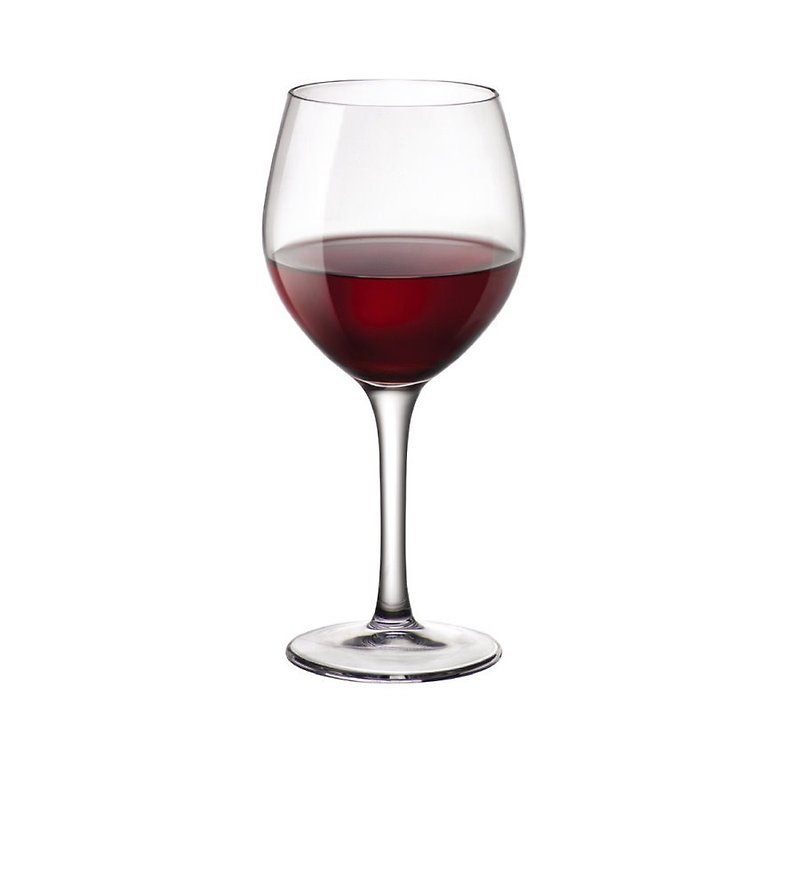 Bormioli Rocco Calis Wine Glass Series A total of four tempered glasses - แก้วไวน์ - แก้ว ขาว