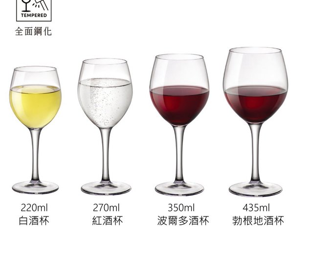 Four glasses from Bormioli Rocco Sorgente series from Italy - Shop  bormiolirocco Cups - Pinkoi