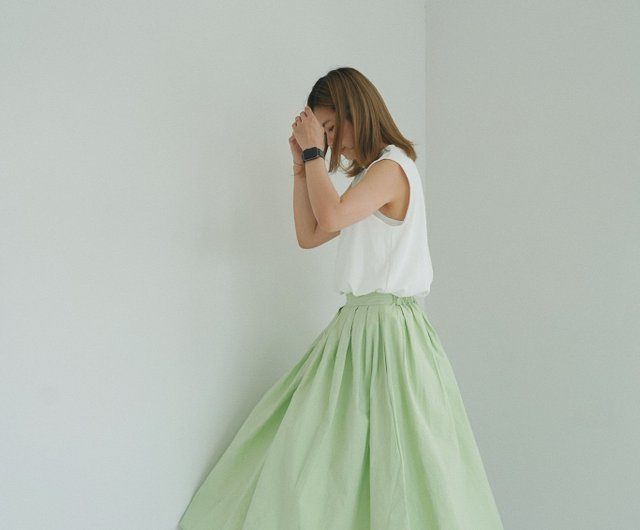 Green on sale umbrella skirt