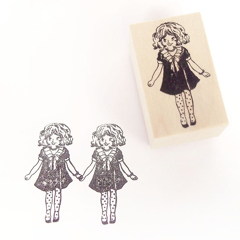 Stamps that can be connected and displayed - Stamps & Stamp Pads - Wood 